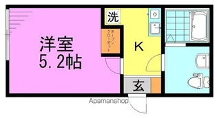 阿佐ヶ谷テラス【1階】の間取り