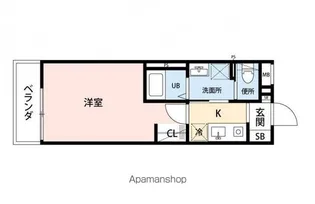 ベラヴィスタ【1階】の間取り