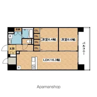 第2関根マンション【3階】の間取り