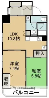 SENDAI忠恕館【701号室】の間取り