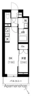 アークマーク南大井【3階】の間取り