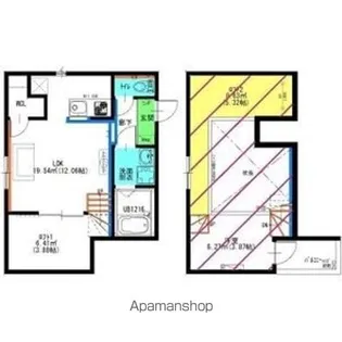 RadIAnce名城公園 N棟【103号室】の間取り