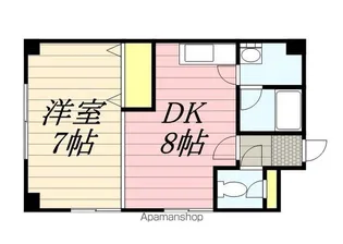 パレスOZ【203号室】の間取り