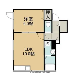 ロイヤルハイム拓勇西町A【205号室】の間取り