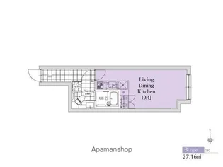 EXAM新中野Ⅱ【2階】の間取り
