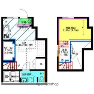 RadIAnce大府Ⅱ(レイディエンス大府Ⅱ)【1階】の間取り