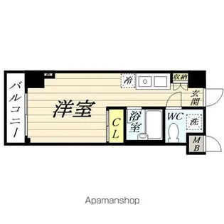 ラ・シード妙蓮寺【4階】の間取り