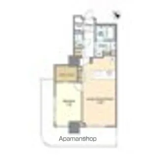 フロンティア新宿タワー【11階】の間取り