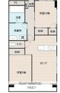 青山ハイツ【1階】の間取り