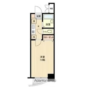 LA DOUCEUR宮町【6階】の間取り