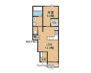 FIOTTO(フィオット)【1階】の間取り