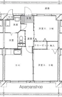 ノベハイツ【2階】の間取り