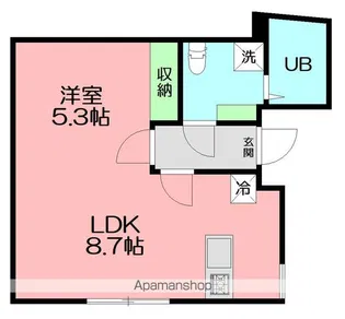 KEEN Β【2階】の間取り