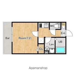 ジーメゾン八千代台北リベルテ【3階】の間取り