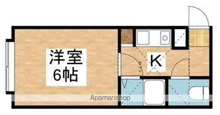 ブルースクエア【2階】の間取り