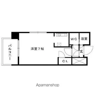 ラフィネスネオシティ平尾【601号室】の間取り