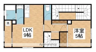 グラン・フォルトナ【201号室】の間取り