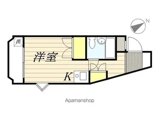 東京都三鷹市中原3丁目【マンション】の間取り
