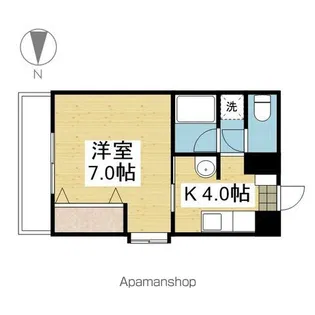 エルドラードⅡ【603.号室】の間取り
