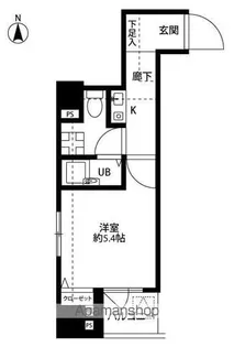 プレール神田佐久間町【6階】の間取り