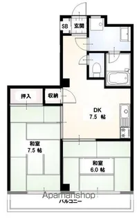 (SOHO可)グレース寿【3階】の間取り