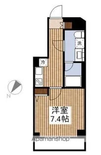 アイル プレミアム東京府中【8階】の間取り