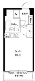 クレセントコート柏【6階】の間取り