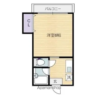 センチュリープラーザ【310号室】の間取り