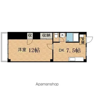 マンションベアーズ【2階】の間取り
