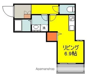 フォレスト光町【3階】の間取り