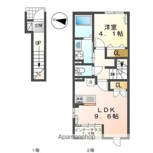 オキグレイス【2階】の間取り