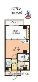Casa大濠西【2階】の間取り