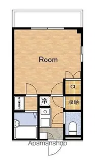 シーショアヴィラ尾崎【205号室】の間取り