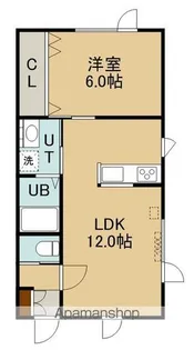アンジェリカエール(アンジェリカエール)【202号室】の間取り