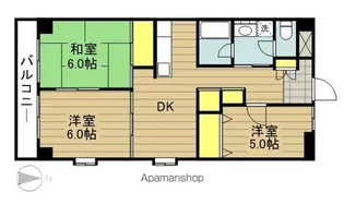 KODAヒルズ戸田【3階】の間取り