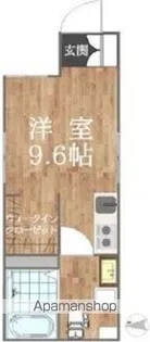 コンウッド南品川【401号室】の間取り