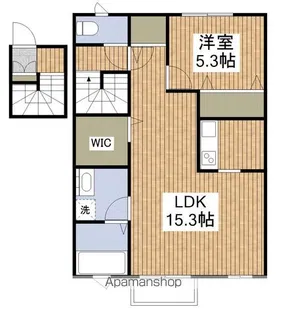 SWEET BOA A【2階】の間取り