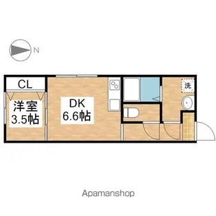 Amirl Premier ShinsakaeⅡ【402号室】の間取り