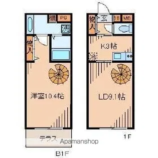 プルーム【1階】の間取り