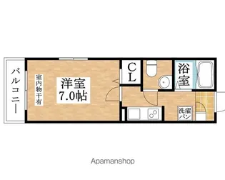 キャッスルビューきざし【2階】の間取り