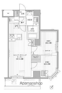 メゾンクロロ【701号室】の間取り