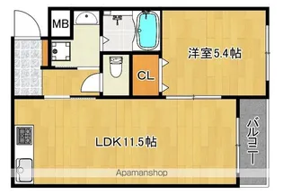 (仮称)橋野マンションⅡ【101号室】の間取り