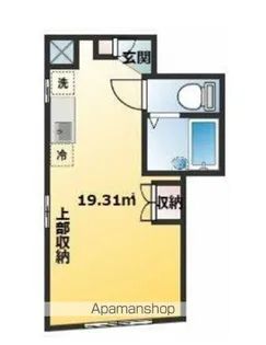 カノレーマ赤塚【5階】の間取り