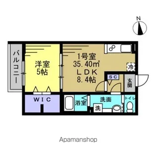フェニックス南流山【2階】の間取り