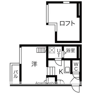 レーヴ・フルール【102号室号室】の間取り