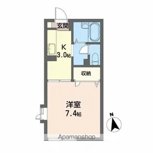 シーアンドエム【1階】の間取り