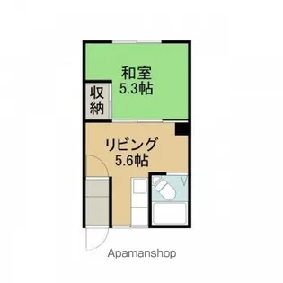ヤマニハウスⅩ【7号室】の間取り