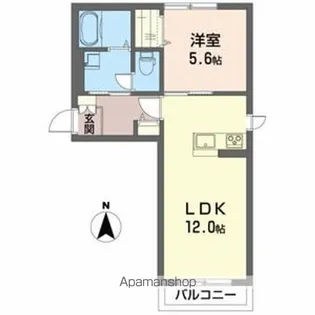 ショコラーデ【2階】の間取り