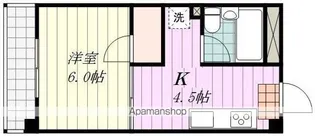 ライブタウン美沢【401号室】の間取り