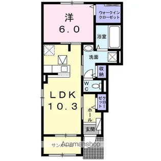 CAPRICORN【1階】の間取り